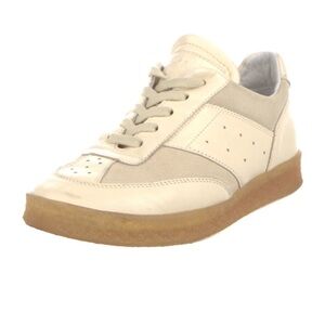 MM6 Maison Margiela Leather Cream colored Sneakers